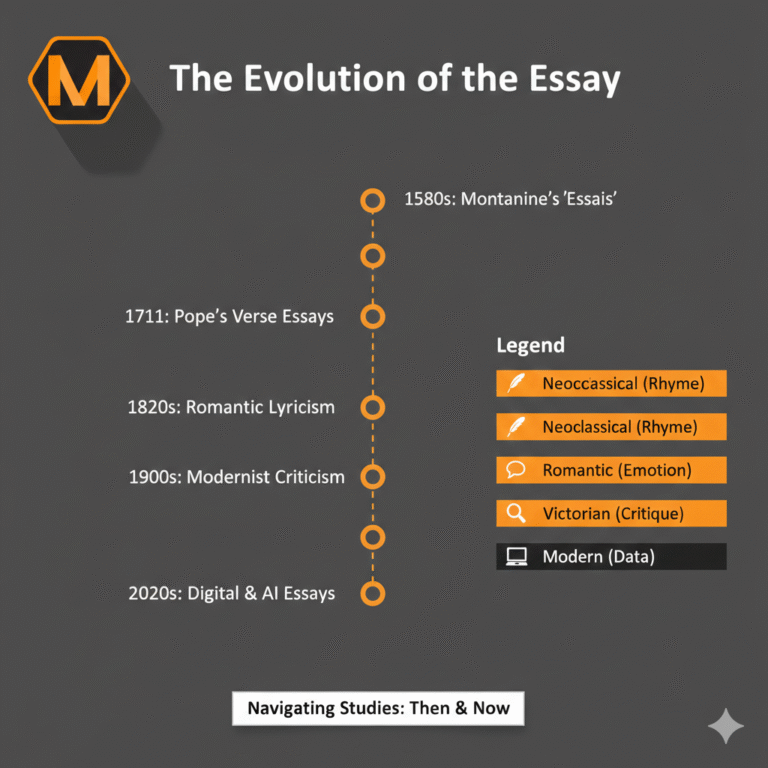 The Evolution of the Essay: How Great British Poets Navigated Their Studies