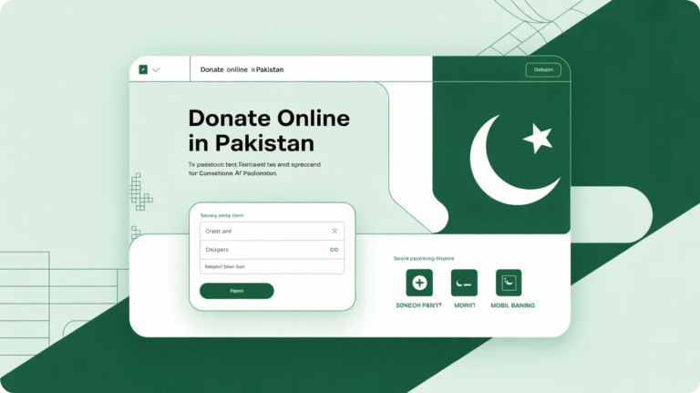 Donate Online in Pakistan: A Simple and Impactful Way to Give Back