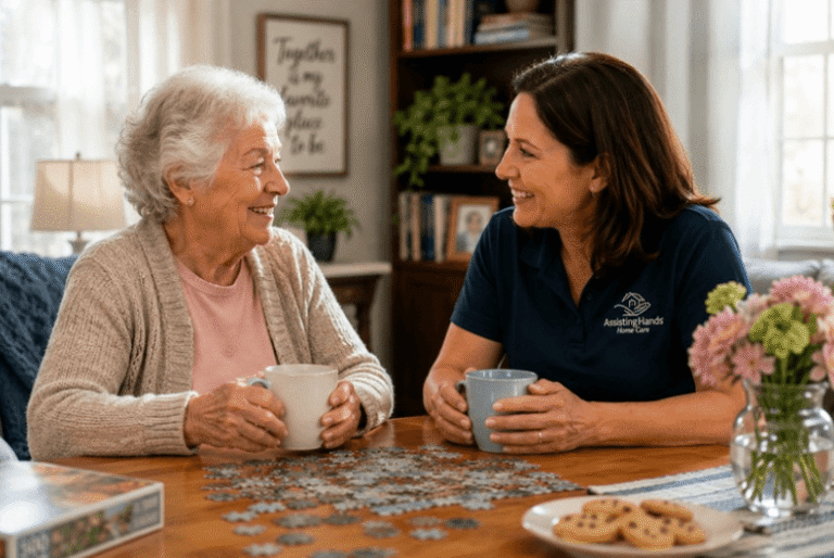 Beyond Physical Assistance: The Power of Companion Care in Combating Senior Loneliness